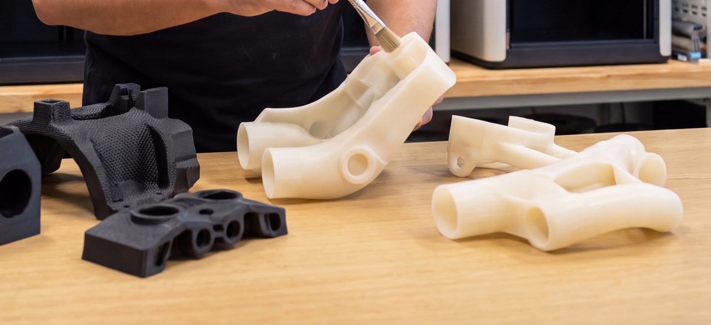 Dokončování a začišťování 3D tištěných dílů